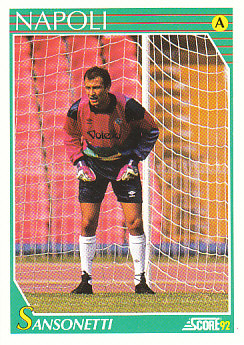 Gianni Sansonetti SSC Napoli Score 92 Seria A #192